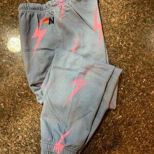 Aviator Nation Multi BOLT Sweat Pant - Adult XS